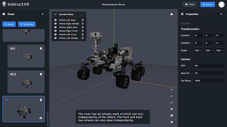 InstructXR for the Apple Vision Pro